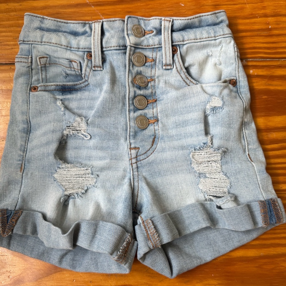 000 Aeropostale Super High Rise shorts